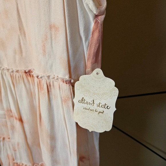 Altar'd State Tie Dye Sun Dress Size L New With Tags - Picture 6 of 7